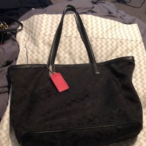 Coach (authentic) Black shoulder bag